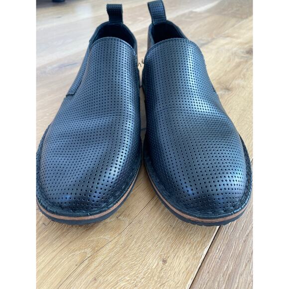 Men’s URI MINKOFF Union Leather Slip On Sneaker Loafer 10 - Picture 7 of 11